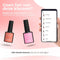 Moods Gellac 6-delige Set - Gel Nagellak - Donkere Nude Kleuren- 8ML - Day in Paris - Gellac - Nagels - Gellak Starterspakket - Caramel Kleuren