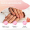 Moods Gellac 6-delige Set - Transparante Gel Nagellak - 8ML - Pink Jelly Nude Edition - Gellac - Nagels - Gellak Starterspakket - Nude Kleuren
