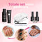 Moods Gellac - Luxe Polygel Set - Polygel Nagels Starterspakket - Inclusief UV LED lamp - 6 Kleuren - Nude Roze