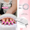 Moods Gellac - Luxe Polygel Set - Polygel Nagels Starterspakket - Inclusief UV LED lamp - 6 Kleuren - Nude Roze
