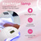 Moods Gellac - Professionele Nagellamp- UV Lamp Gelnagels - Gellak Lamp - Nageldroger - Bedienbaar met Knoppen - Krachtige LED Lamp - Wit