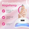 Moods Gellac - Professionele Nagellamp- UV Lamp Gelnagels - Gellak Lamp - Nageldroger - Bedienbaar met Knoppen - Krachtige LED Lamp - Wit