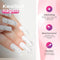 MoodsGellac Luxe Polygel Kit - Polygel Nagels Starterspakket - Inclusief UV LED lamp - 6 Kleuren - Nude Roze