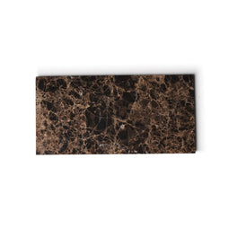 Mooisa Mooisa Dark Emperador Marmer Bruin Dienblad M 15 x 30 cm