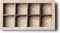 Mooisa Travertine Organizer Box Beige Theedoos