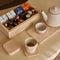 Mooisa Travertine Organizer Box Beige Theedoos