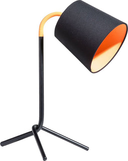 MOOKI - Bureaulamp - Zwart - Staal