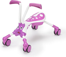 Mookie Scramblebug loopfiets wit / roze
