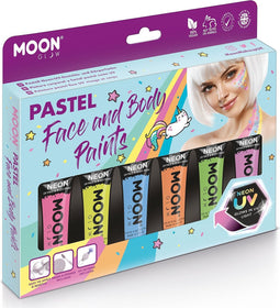 Moon Creations - Moon Glow - Pastel Neon UV Set Schmink - Multicolours