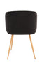Mooyak Anilec Eetkamerstoelen set van 2 Zwart