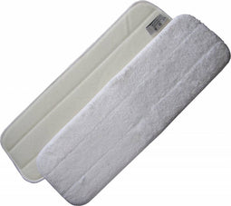 Mop microvezel 60 cm wit met Velcro en kleurcodering