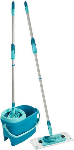 Mop z wiadrem i zapasową nakładką Clean Twist M Ergo – LEIFHEIT