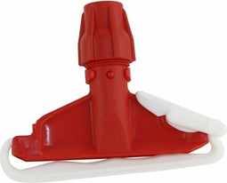 Mopklem voor dweilmop kunststof zwaar model rood