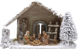 Kerststal met figuren 6915-5n