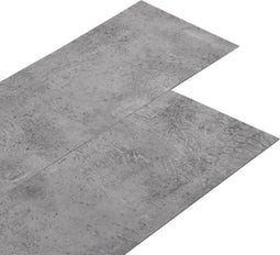 vidaXL - Vloerplanken - niet-zelfklevend - 4,46 - m² - 3 - mm - PVC - cementbruin