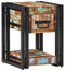 vidaXL - Nachtkastje - 40x40x40 - cm - van - gerecycled - massief - hout