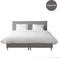 Mörgenn Boxspring Pollux - Complete boxspringset - Pocketvering - Licht antraciet - 160x200