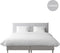 Mörgenn Boxspring Pollux - Complete boxspringset - Pocketvering - Lichtgrijs - 160x200