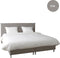 Mörgenn Boxspring Pollux - Complete boxspringset - Pocketvering - Grijs - 140x200