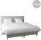 Mörgenn Boxspring Pollux - Complete boxspringset - Pocketvering - Lichtgrijs - 160x200