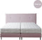 Mörgenn Boxspring Pollux - Complete boxspringset - Pocketvering - Grijsroze - 160x200