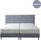 Mörgenn Boxspring Pollux - Complete boxspringset - Pocketvering - Grijsblauw - 140x200