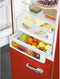 Smeg FAB32LRD6 - Vrijstaande koel/vriescombinatie - NoFrost - Rood