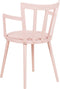 MORILL - Stoel set van 4 - Roze - Kunststof