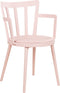 MORILL - Stoel set van 4 - Roze - Kunststof