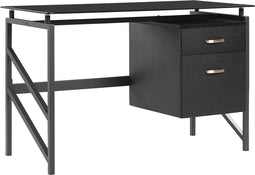 MORITON - Bureau - Zwart - MDF