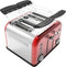Morphy Richards Broodopzet Zilver/Zwart/Rood