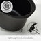Morphy Richards Slowcooker 3.5 Liter - 460014, 163 W, Draaiknop, Zwart, Rood, Glas