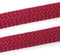 Morso - Half Slip Halsband Hond Regular Rope Gerecycled Red Velvet Rood