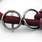 Morso - Half Slip Halsband Hond Soft Rope Gerecycled Plum Paars