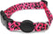 Morso - Halsband Hond - Gerecycled - Bubble Leo - Roze - 37-58X2.5 cm