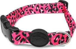 Morso - Halsband Hond - Gerecycled - Bubble Leo - Roze - 43-70X2.5 cm