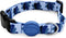 Morso - Halsband Hond Gerecycled Splash Blauw