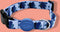 Morso - Halsband Hond Gerecycled Splash Blauw