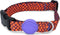 Morso - Halsband Hond Gerecycled Urban Lizard Rood