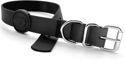 Morso - Halsband Hond Waterproof Gerecycled Black Zwart