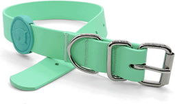 Morso - Halsband Hond Waterproof Gerecycled Carribean Green Groen