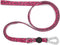 Morso - Hondenriem Verstelbaar - Gerecycled - Bubble Leo - Roze - 75-230X1.5 cm