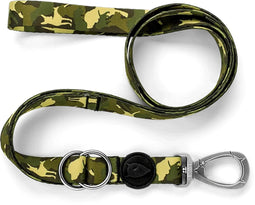 Morso - Hondenriem Verstelbaar - Gerecycled - Full Metal Dog - Bruin - 65-200X2.5 cm