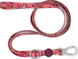 Morso - Hondenriem Verstelbaar - Gerecycled - Pink Think Roze - M - 75-230X1,5 cm