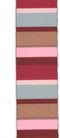 Morso - Hondenriem Verstelbaar - Gerecycled - Skyline Rood/ Roze - 75-230X1,5 cm