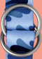 Morso - Hondenriem Verstelbaar Gerecycled Splash Blauw