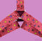 Morso - Hondentuig H-Tuig - Gerecycled - Pink Think Roze - 70-100X2,5 cm