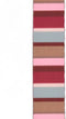Morso - Hondentuig H-Tuig - Gerecycled - Skyline Rood/ Roze - 60-80X2,5 cm