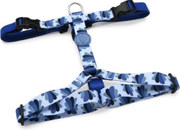 Morso - Hondentuig H-Tuig Gerecycled Splash Blauw