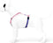 Morso - Hondentuig H-Tuig - Gerecycled - Sweet Tweet Roze - 70-100X2,5 cm